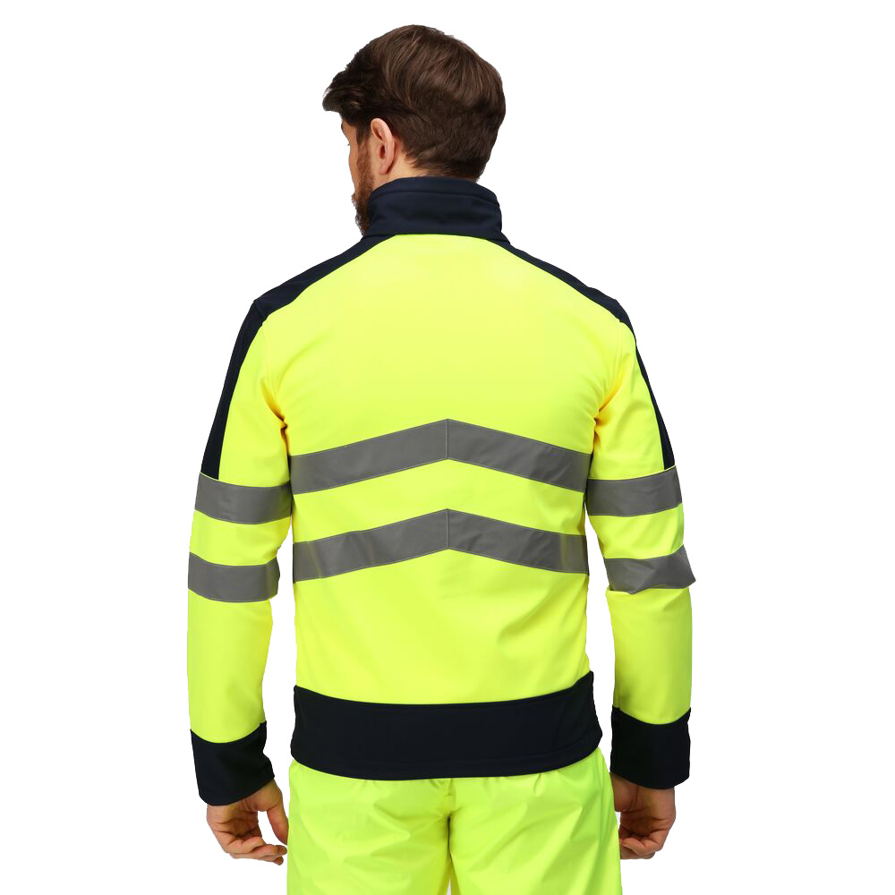 Regatta hi vis softshell jacket deals